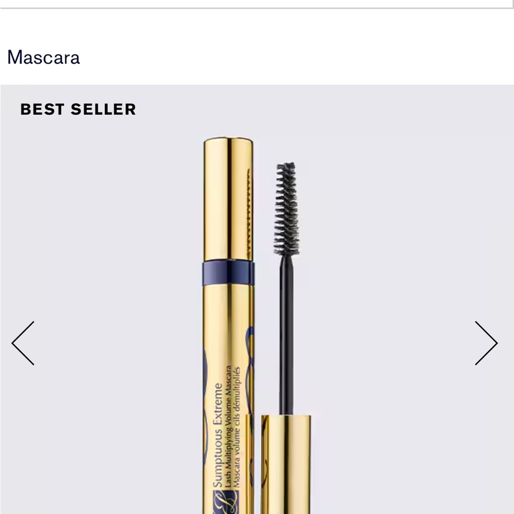 Estee Lauder Gold Mascara Luxurious Spiral Brush